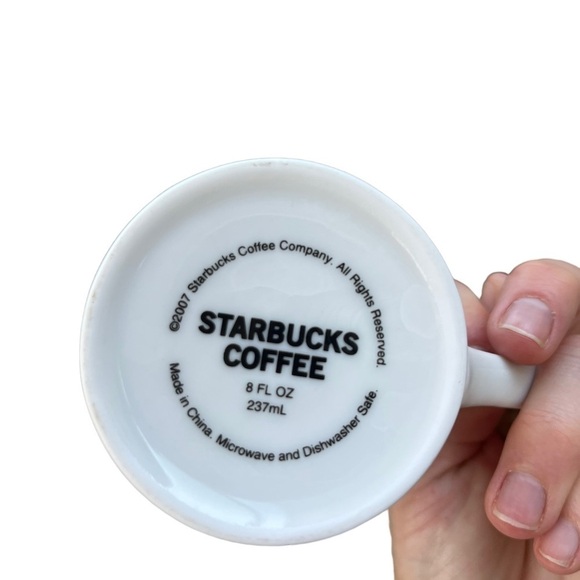 Starbucks 2007 Ceramic Mug 8 oz - Picture 6 of 6